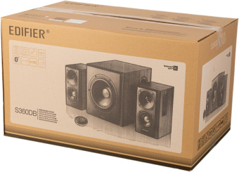Колонки Edifier S360DB 2.1 коричневый 155Вт BT от магазина РЭССИ