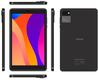 Планшет Digma Optima 8305C 4G SC9863A (1.6) 8C RAM3Gb ROM32Gb 8" IPS 1280x800 3G 4G Android 12 серый 5Mpix 2Mpix BT GPS WiFi Touch microSD 128Gb 4000mAh от магазина РЭССИ