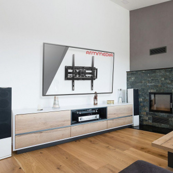 Кронштейн для телевизора Arm Media COBRA-51 черный 32"-60" макс.35кг настенный поворотно-выдвижной и наклонный от магазина РЭССИ