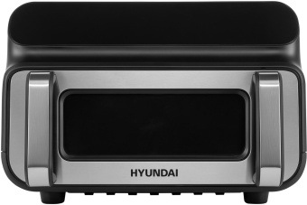 Аэрогриль Hyundai HYF-9080 2000Вт черный/серебристый от магазина РЭССИ