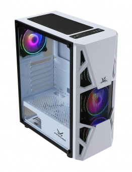 Корпус Formula CL-3303W RGB белый без БП ATX 6x120mm 2xUSB2.0 1xUSB3.0 audio bott PSU от магазина РЭССИ