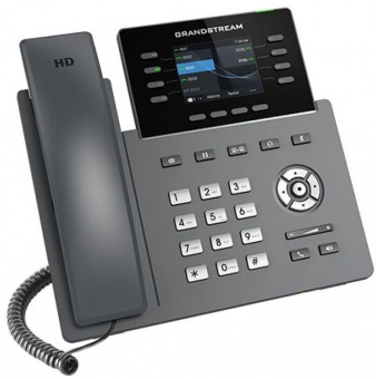 Телефон IP Grandstream GRP-2624 черный от магазина РЭССИ