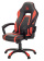 Картинка Кресло игровое A4Tech Bloody GC-350 черный/красный эко.кожа крестов. пластик черный от магазина РЭССИ Кресло игровое A4Tech Bloody GC-350 черный/красный эко.кожа крестов. пластик черный от магазина РЭССИ