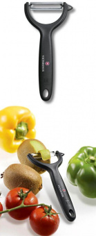 Овощечистка для овощей и фруктов Victorinox Tomato and Kiwi черный (7.6079) от магазина РЭССИ