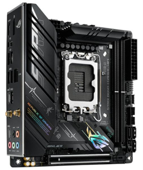 Материнская плата Asus ROG STRIX B660-I GAMING WIFI Soc-1700 Intel B660 2xDDR5 mini-ITX AC`97 8ch(7.1) 2.5Gg RAID+HDMI+DP от магазина РЭССИ