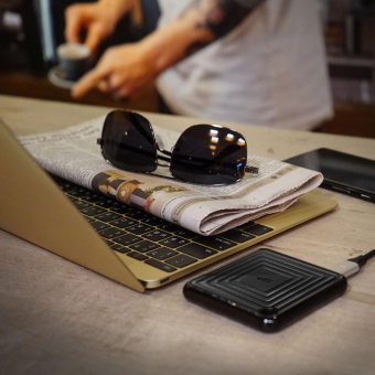 Накопитель SSD Silicon Power USB-C 2TB SP020TBPSDPC60CK PC60 1.8" черный от магазина РЭССИ