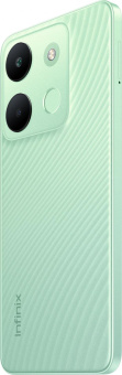 Смартфон Infinix X6515 Smart 7 64Gb 3Gb зеленый моноблок 3G 4G 2Sim 6.6" 720x1612 Android 12 13Mpix 802.11 a/b/g/n/ac GPS GSM900/1800 GSM1900 TouchSc FM microSD max2048Gb от магазина РЭССИ