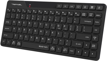 Клавиатура A4Tech Fstyler FBK26C AS черный USB беспроводная BT/Radio slim Multimedia (FBK26C AS) от магазина РЭССИ