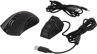 Мышь GMNG GG-MS400WO черный оптическая (10000dpi) беспроводная USB (7but) от магазина РЭССИ