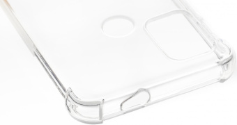 Чехол (клип-кейс) для Motorola Moto G20 Brosco прозрачный (MOTO-G20-HARD-TPU-TRANSPARENT) от магазина РЭССИ