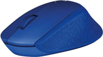 Мышь Logitech M331 Silent Plus синий оптическая (1000dpi) silent беспроводная USB (3but) от магазина РЭССИ