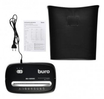 Шредер Buro Home BU-S050C (секр.P-3) фрагменты 5лист. 13лтр. пл.карты от магазина РЭССИ