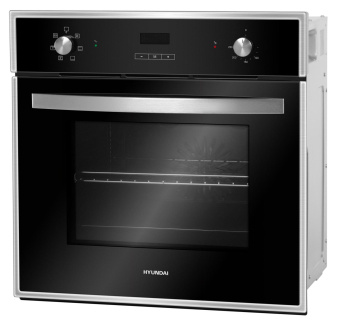 Духовой шкаф Электрический Hyundai HEO 6642 IX серебристый/черный от магазина РЭССИ