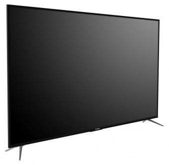 Телевизор LED Hyundai 75" H-LED75BU7002 Салют ТВ Metal черный 4K Ultra HD 60Hz DVB-T DVB-T2 DVB-C DVB-S DVB-S2 USB WiFi Smart TV от магазина РЭССИ