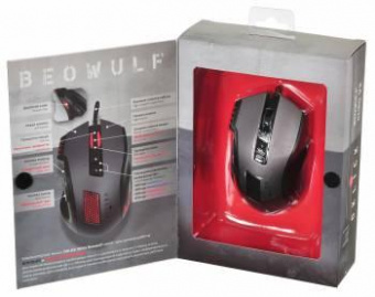 Мышь Оклик 805G V2 BEOWULF черный/серебристый оптическая (3200dpi) USB (8but) от магазина РЭССИ