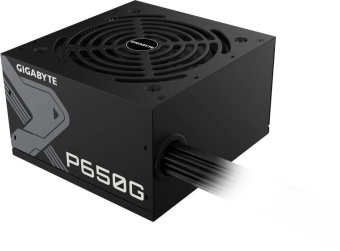 Блок питания Gigabyte ATX 650W GP-P650G 80+ gold (20+4pin) APFC 120mm fan 6xSATA RTL от магазина РЭССИ