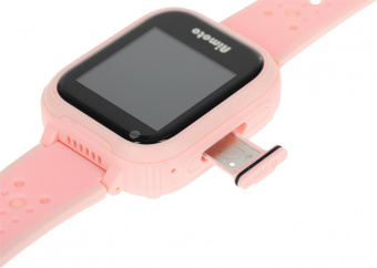 Смарт-часы Кнопка Жизни Маруся IQ 4G 1.44" IPS корп.розовый рем.розовый разм.брасл.:M (8108801) от магазина РЭССИ