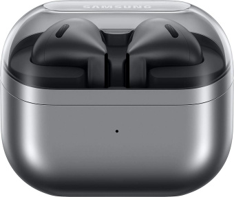 Гарнитура вкладыши Samsung Galaxy Buds 3 серебристый беспроводные bluetooth в ушной раковине (SM-R530NZAACIS) от магазина РЭССИ