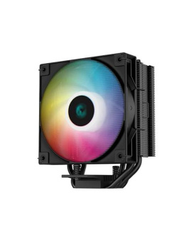 Устройство охлаждения(кулер) Deepcool AG400 Bk ARGB Soc-AM5/AM4/1151/1200/1700 черный/белый 4-pin 31.6dB Al+Cu 220W 614gr Ret от магазина РЭССИ