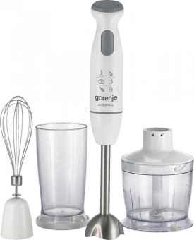 Блендер погружной Gorenje HBC804QW 800Вт белый/нержавеющая сталь от магазина РЭССИ
