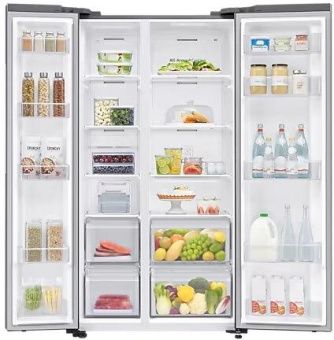 Холодильник Samsung RS62DG5003S9EO 2-хкамерн. серебристый от магазина РЭССИ