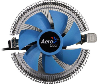 Устройство охлаждения(кулер) Aerocool Verkho A Soc-AM5/AM4 черный/синий 4-pin 11-29dB Al 100W 230gr Ret от магазина РЭССИ