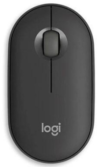 Мышь Logitech Pebble 2 M350S графитовый оптическая (4000dpi) silent беспроводная BT USB для ноутбука (2but) от магазина РЭССИ