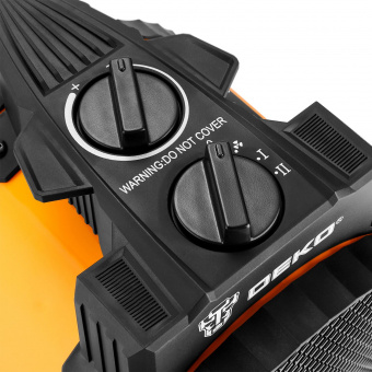 Тепловая пушка электрическая Deko DKIH2200W 2200Вт желтый/черный от магазина РЭССИ