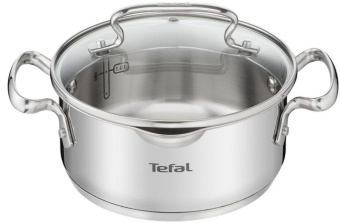 Кастрюля Tefal Duetto+ G7194355 2л. d=18см (с крышкой) серебристый (2100113153) от магазина РЭССИ