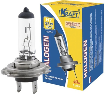 Автолампа KRAFT H7 12v 55w PX26d KT 700014 от магазина РЭССИ