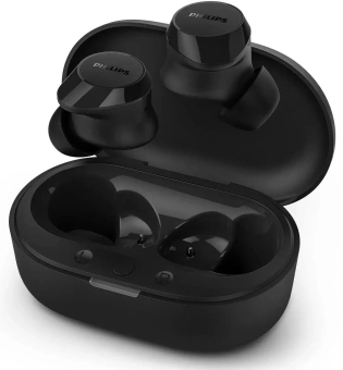 Гарнитура внутриканальные Philips TAT1209 черный беспроводные bluetooth в ушной раковине (TAT1209BK/00) от магазина РЭССИ