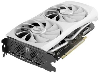 Видеокарта Zotac PCI-E 4.0 RTX 4060 Ti TWIN EDGE OC WHITE ED NVIDIA GeForce RTX 4060TI 8Gb 128bit GDDR6 2565/18000 HDMIx1 DPx3 HDCP Ret от магазина РЭССИ