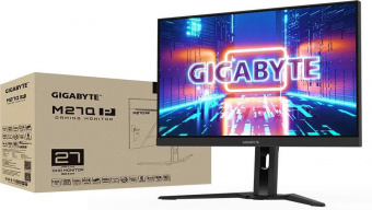 Монитор Gigabyte 27" M27Q P черный IPS LED 0.5ms 16:9 HDMI M/M матовая HAS 400cd 178гр/178гр 2560x1440 165Hz FreeSync Premium DP 2K USB 6.7кг от магазина РЭССИ