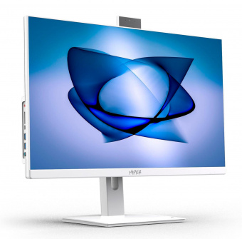 Моноблок Hiper V30 27" Full HD i5 10400 (2.9) 8Gb SSD512Gb UHDG 630 CR noOS GbitEth WiFi BT 120W клавиатура мышь Cam белый 1920x1080 от магазина РЭССИ