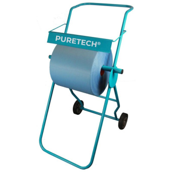 Нетканый протирочный материал Puretech W60 60г/м2 1слой синий 36.5x32 см 1000 л/рулон W60375 от магазина РЭССИ