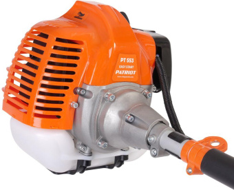 Триммер бензиновый Patriot PT 553 (1+1) 2200Вт 3л.с. неразбор.штан. реж.эл.:леска/нож от магазина РЭССИ
