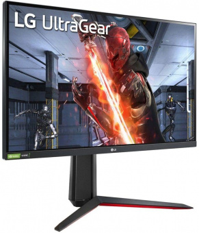 Монитор LG 27" UltraGear 27GN65R-B черный IPS 16:9 HDMI матовая HAS Piv 1000:1 300cd 178гр/178гр 1920x1080 144Hz G-Sync FreeSync Premium DP FHD 7.2кг от магазина РЭССИ