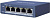 Коммутатор Hikvision DS-3E0505P-E 1x100Mb 4G 4PoE+ 60W неуправляемый от магазина РЭССИ