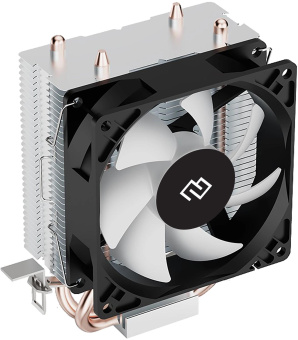 Устройство охлаждения(кулер) Digma D-CPC110-PWM1 90x90x25mm Soc-AM4/1151/1200 черный 4-pin 23dB Al+Cu 110W 247gr Ret от магазина РЭССИ