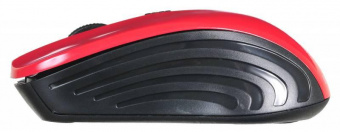 Мышь Оклик 545MW черный/красный оптическая (1600dpi) беспроводная USB для ноутбука (4but) от магазина РЭССИ