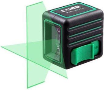 Уровень лазер. Ada Cube MINI Green Basic Edition 2кл.лаз. 532нм цв.луч. зеленый 2луч. (А00496) от магазина РЭССИ