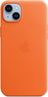 Чехол (клип-кейс) Apple для Apple iPhone 14 Plus Leather Case with MagSafe A2907 оранжевый (MPPF3ZM/A) от магазина РЭССИ