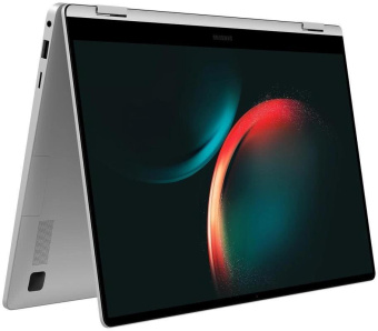 Ноутбук Samsung Galaxy book 3 360 NP750 Core i7 1360P 16Gb SSD512Gb Intel Arc 4Gb 15.6" AMOLED Touch FHD (1920x1080) Windows 11 Home 64 silver WiFi BT Cam (NP750XFH-XB1US) от магазина РЭССИ