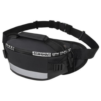 Сумка на пояс HEIKKI Rio ХЕЙКИ два отделения регулируемый ремень светоотражающий элемент 36x9х13 см 272618 от магазина РЭССИ