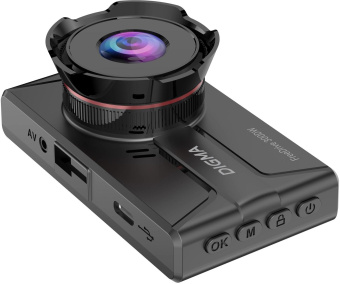 Видеорегистратор Digma FreeDrive 300DW черный 2Mpix 1440x2560 1440p 130гр. от магазина РЭССИ