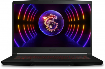 Ноутбук MSI GF63 Thin 12UC-800XRU Core i7 12650H 16Gb SSD512Gb NVIDIA GeForce RTX 3050 4Gb 15.6" IPS FHD (1920x1080) Free DOS black WiFi BT Cam (9S7-16R821-800) от магазина РЭССИ