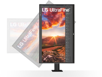 Монитор LG 27" UltraFine 27UN880P-B черный IPS LED 16:9 HDMI M/M матовая HAS Piv 350cd 178гр/178гр 3840x2160 60Hz FreeSync DP 4K USB 7.8кг от магазина РЭССИ