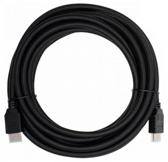 Кабель аудио-видео Cactus CS-HDMI.2-5 HDMI (m)/HDMI (m) 5м. Позолоченные контакты черный от магазина РЭССИ