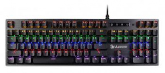 Клавиатура A4Tech Bloody B760 Neon механическая серый USB for gamer LED (B760 GREY/NEON (ORANGE SWITCH)) от магазина РЭССИ