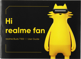 Гарнитура внутриканальные Realme Buds T100 RMA2109 черный беспроводные bluetooth в ушной раковине (6672688) от магазина РЭССИ